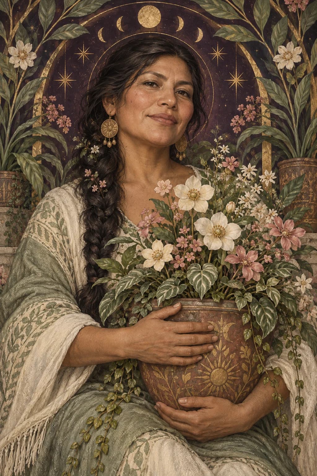 Ilustração do arquétipo A Cuidadora