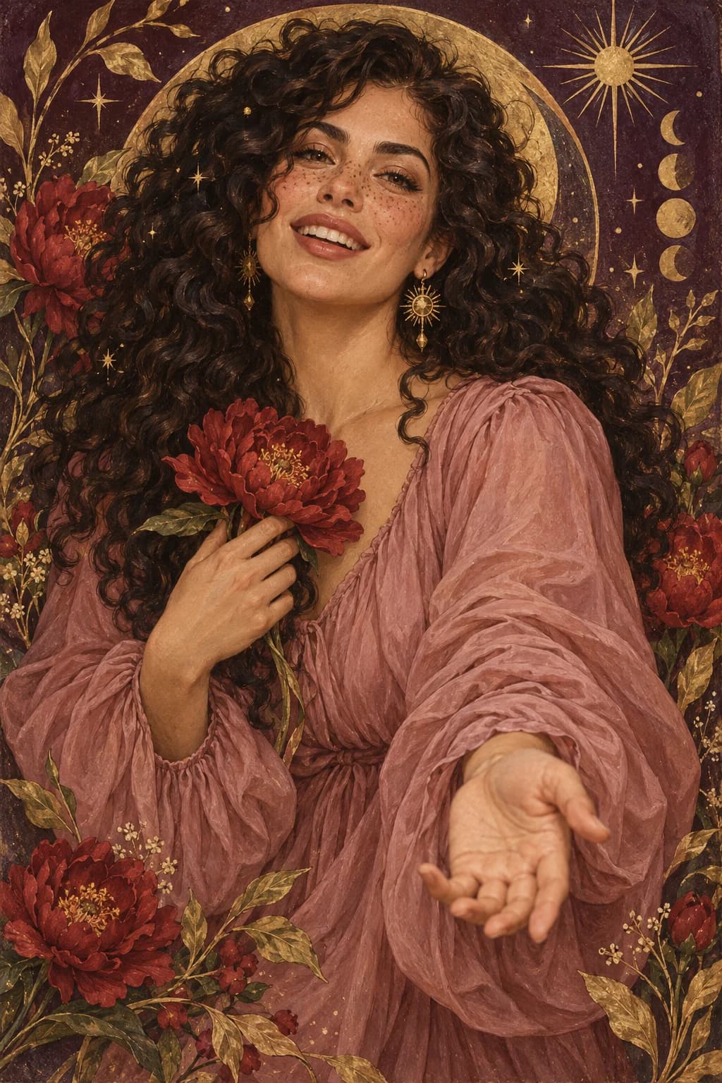 Ilustração do arquétipo A Encantadora