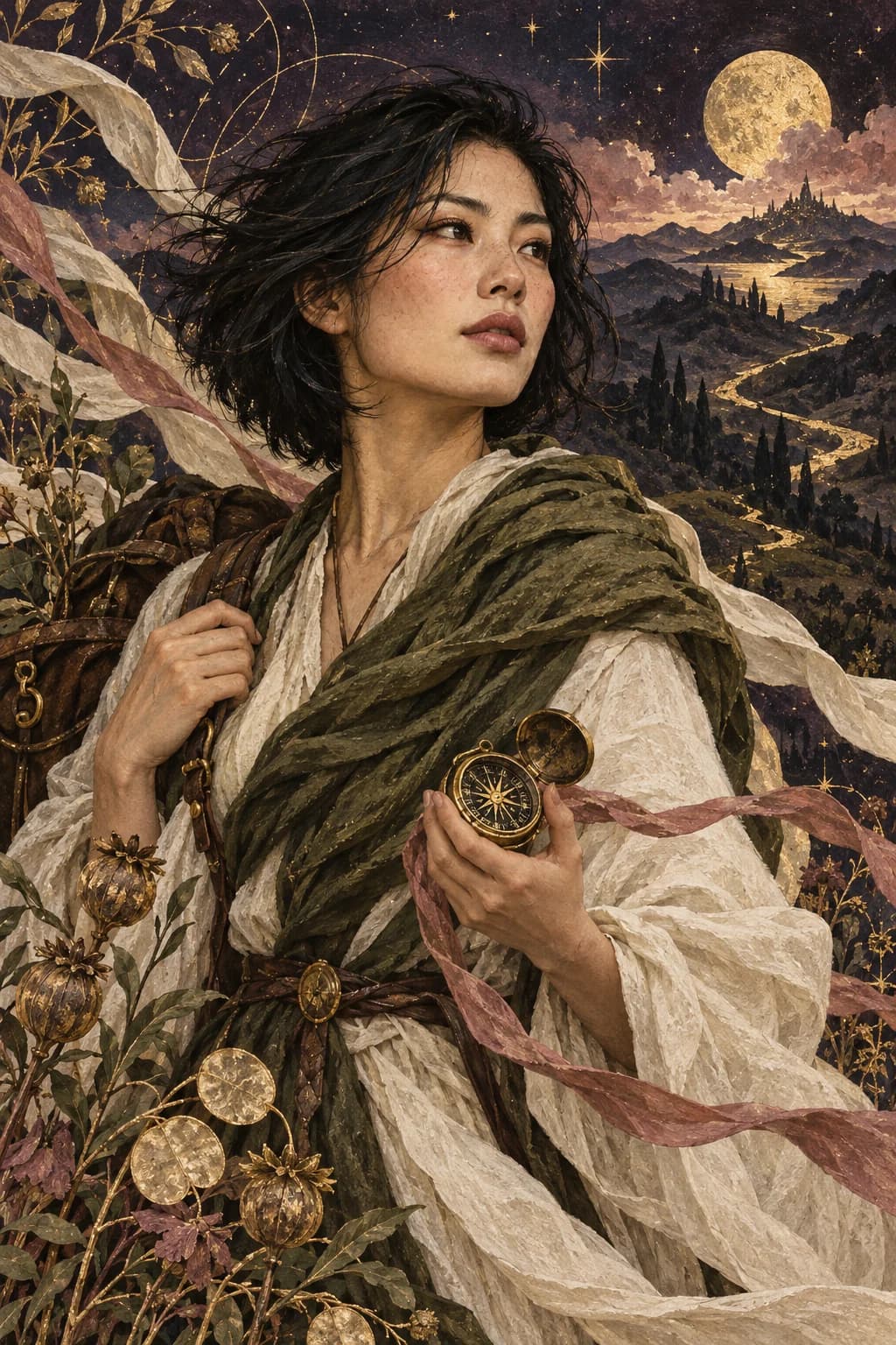 Ilustração do arquétipo A Exploradora